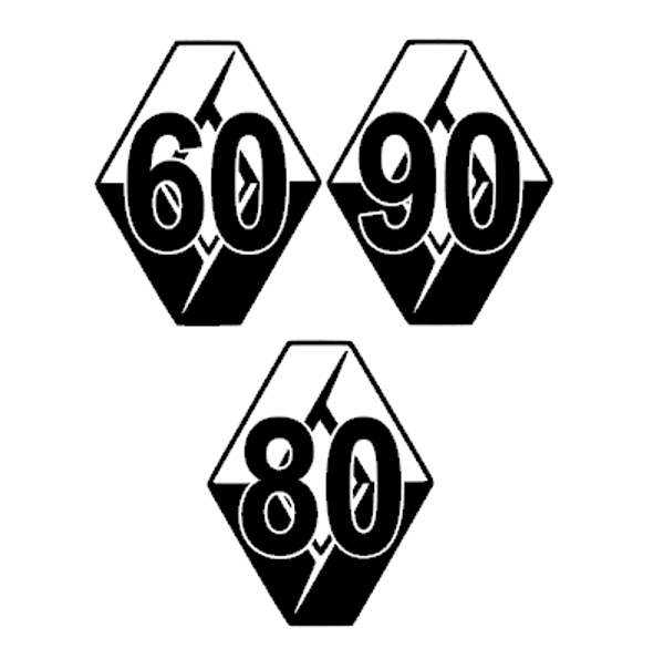 Stickers disque vitesse Renault