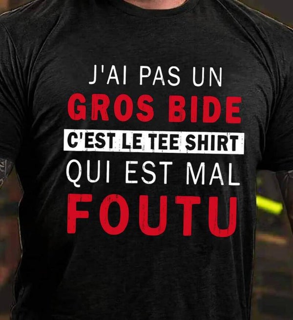 T-shirt humoristique