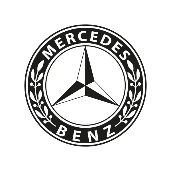 Sticker Logo Mercedes