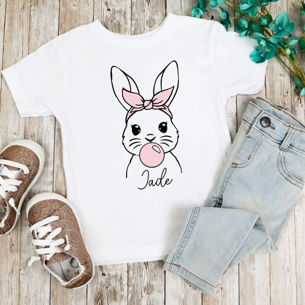 Shirtje Konijn Meisje Strik Kaugom