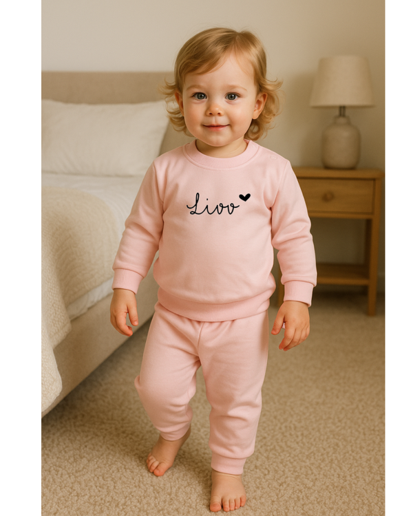 Pyjama met Naam Hartje