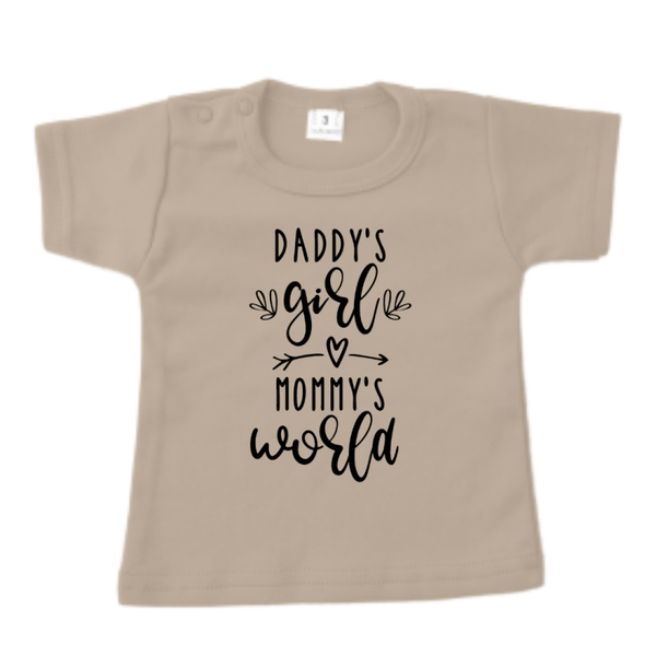 Shortsleeve Daddy's Girl, Mommy's world