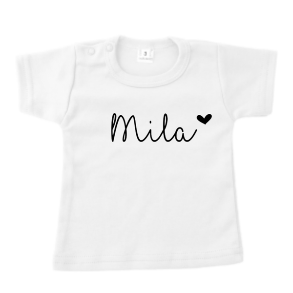 Shortsleeve Naam Hartje