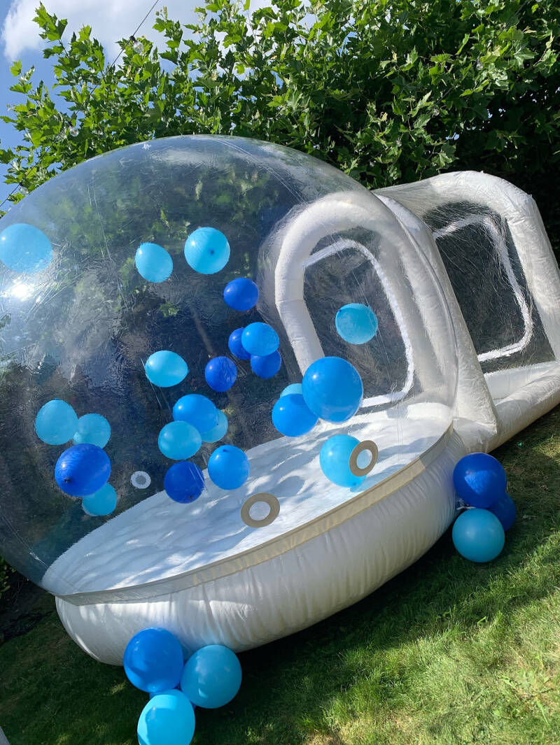 Bubblehouse huren, bubble bouncer huren, springkussen huren den bosch en omgeving, bubble bouncer huren nederland, bubblehouse huren goedkoop