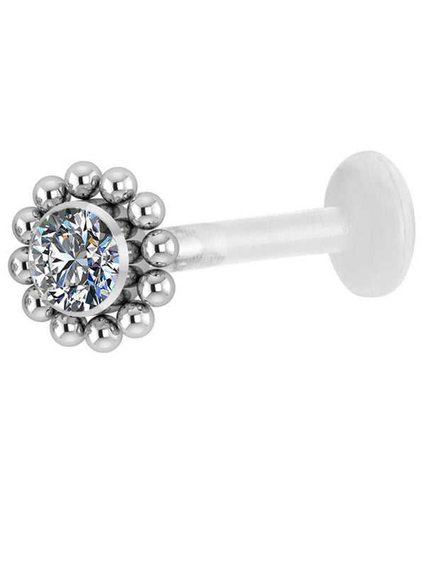 BIOPLAST® LABRET W. TITANIUM CLUSTER ATT. SET W. PREMIUM ZIRCONIA