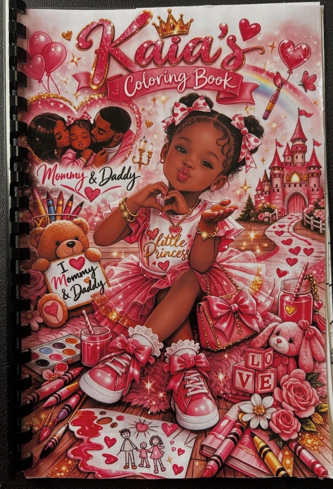 Customized Coloring Book