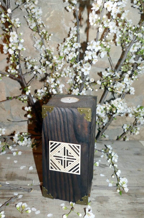 Portavelas yakisugui Geo