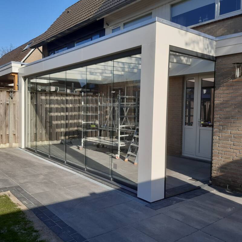 glazen schuifwanden / veranda's