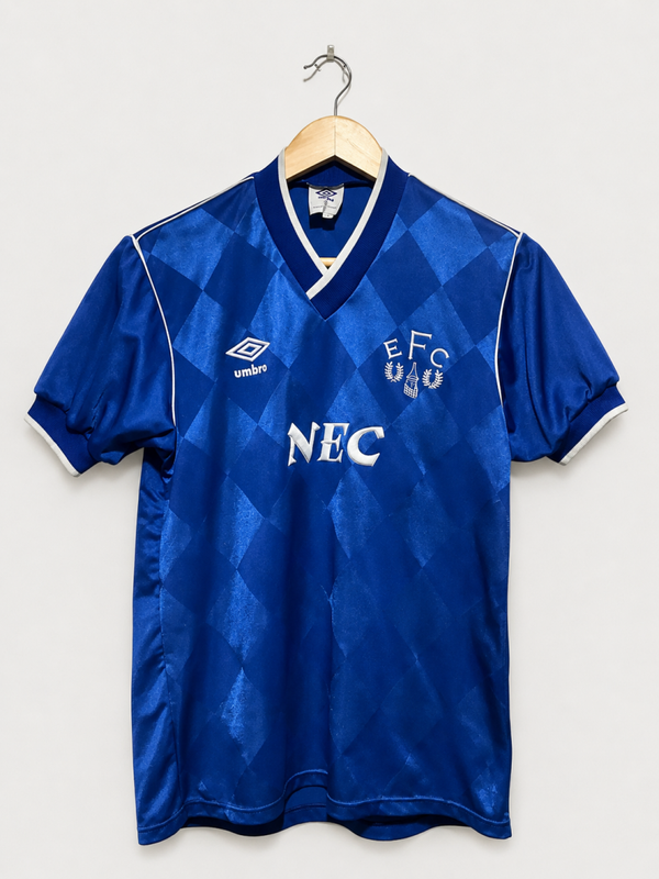 1986-1989 Everton Home Shirt - XS