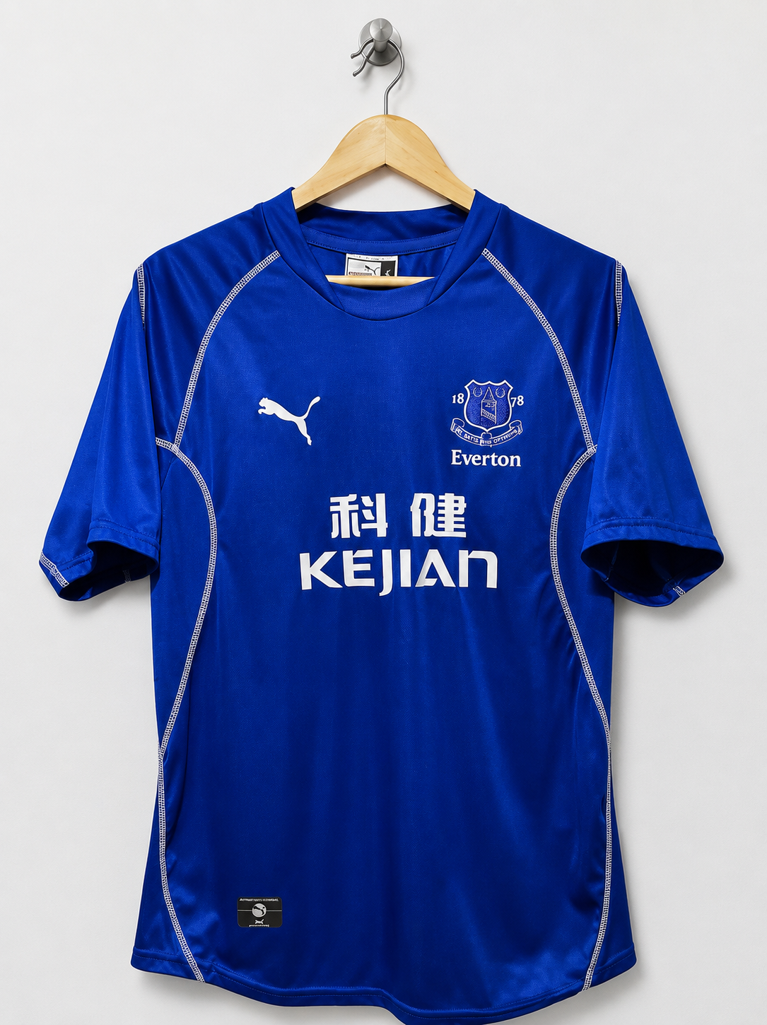 2002-03 Everton Home Shirt - L
