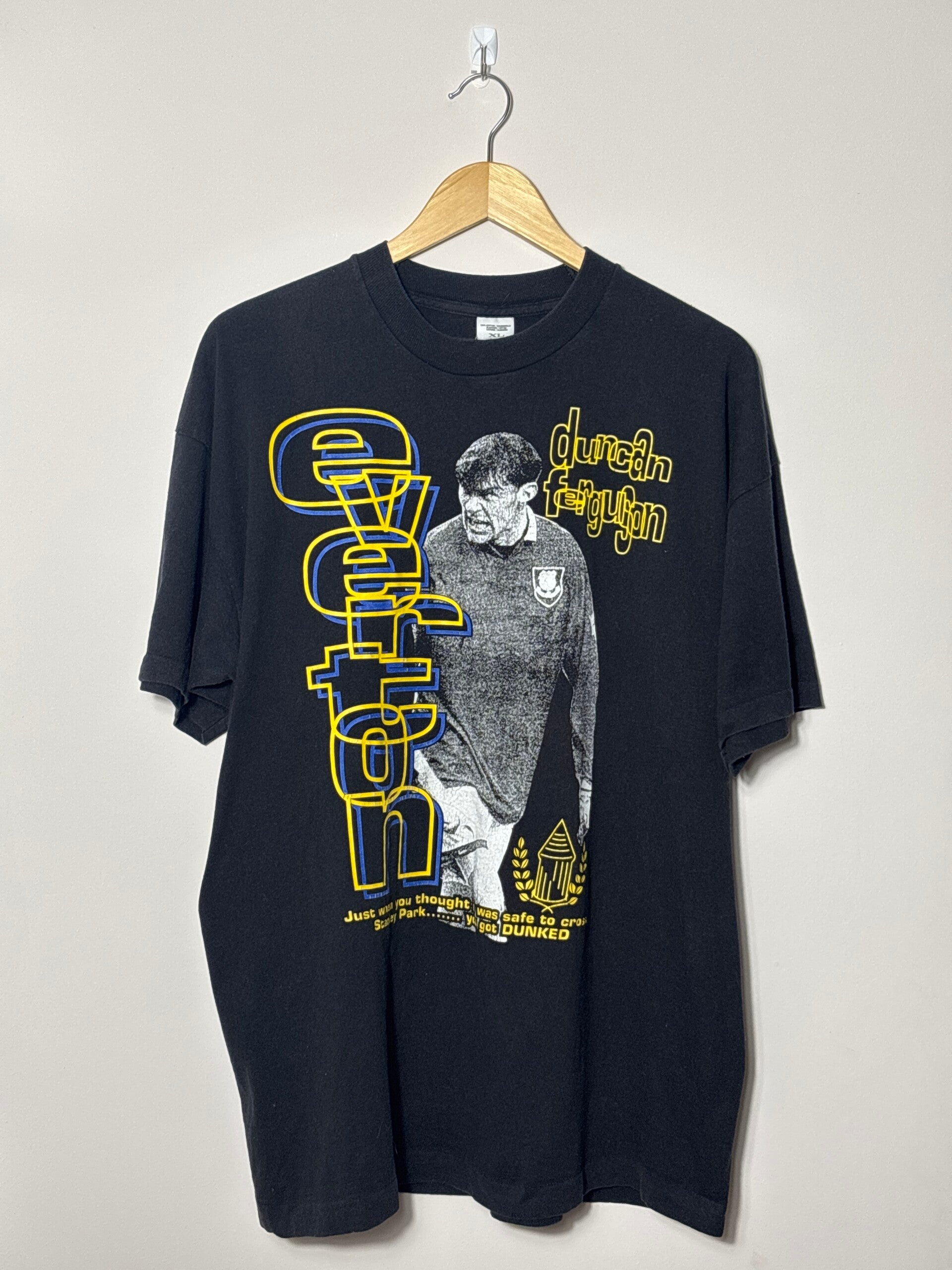 1995-97 Everton Bootleg T-Shirt - XL