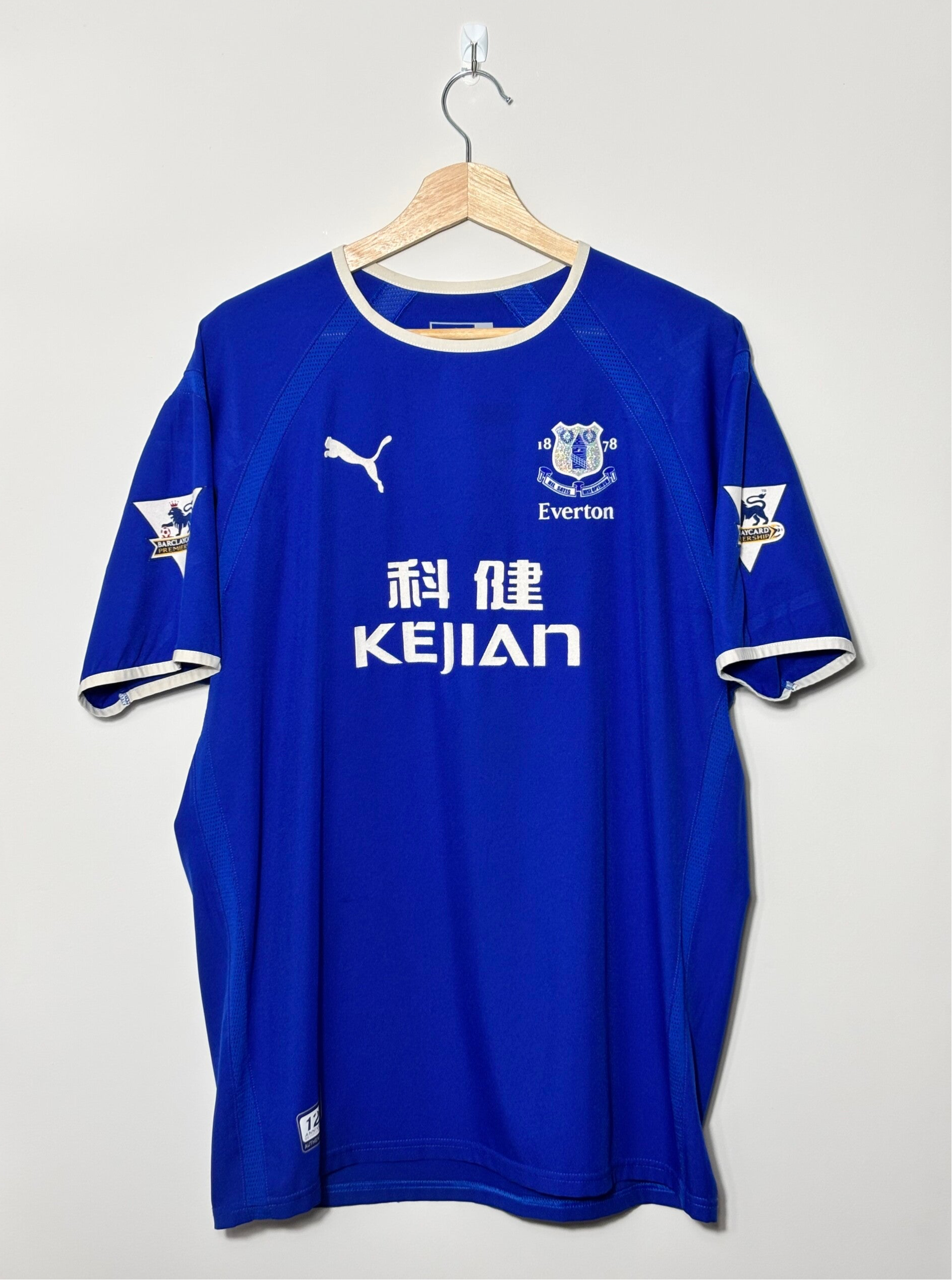2003-04 Everton Home Shirt - L