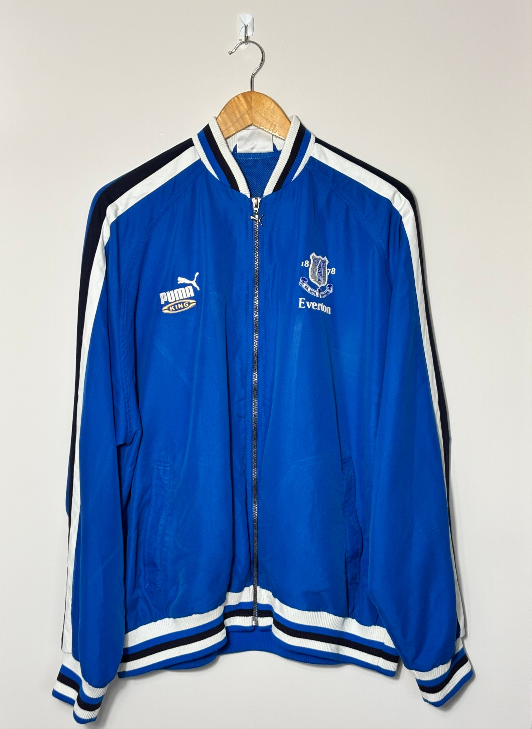 2000-02 Everton Tracksuit Top - XL