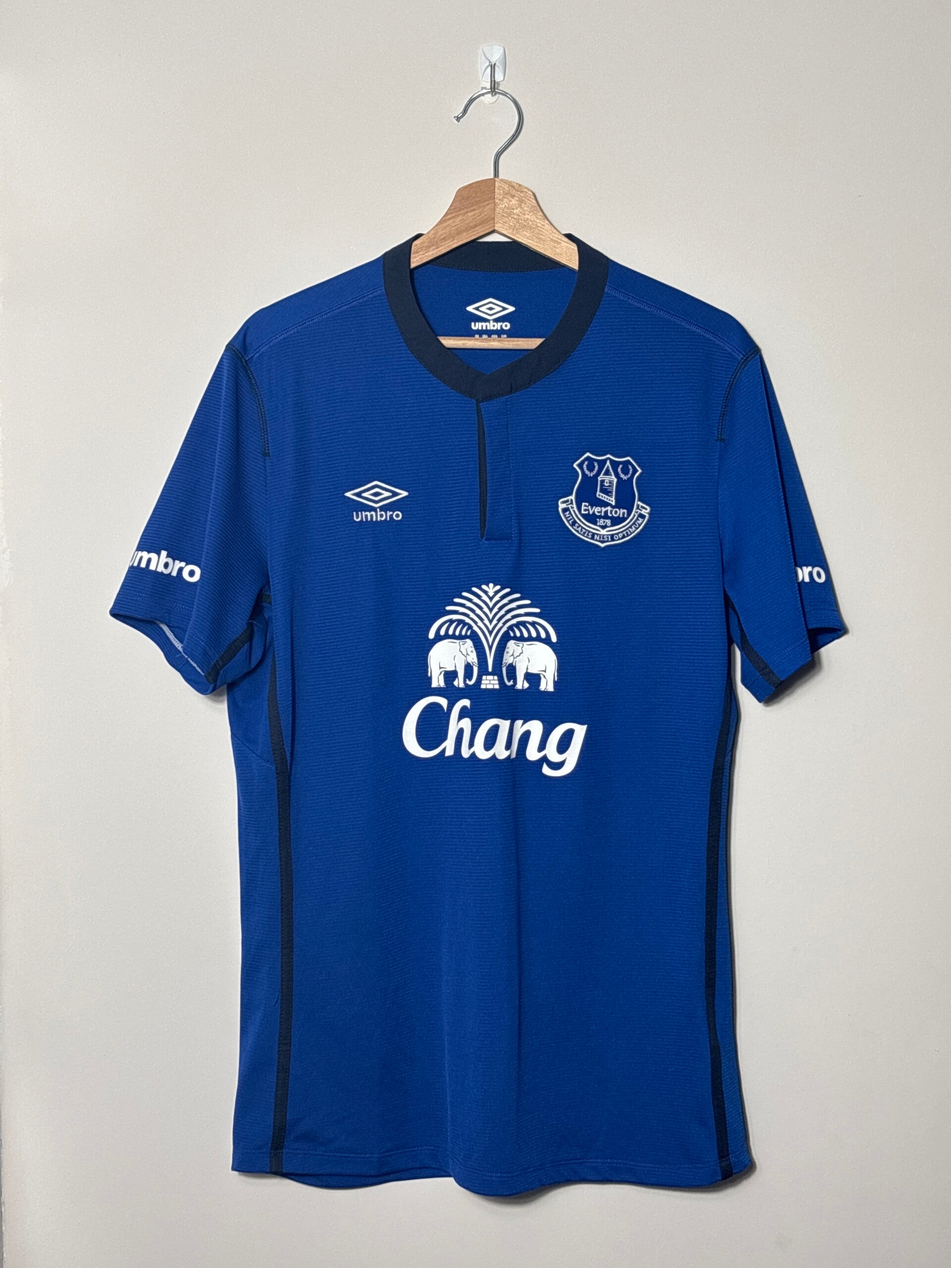 2014-15 Everton Home Shirt - L