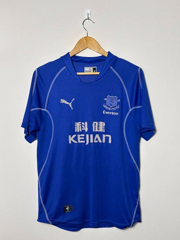 2002-03 Everton Home Shirt - L
