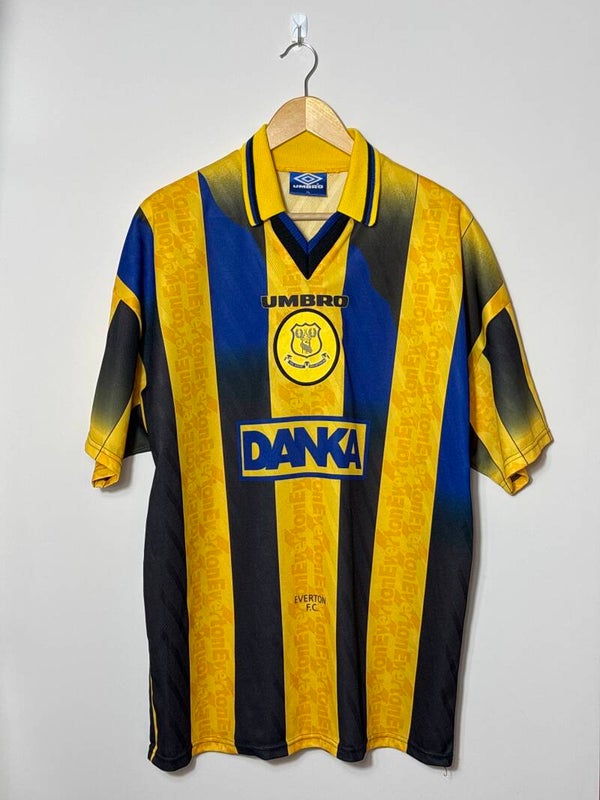 1996-98Everton Away Shirt - XL