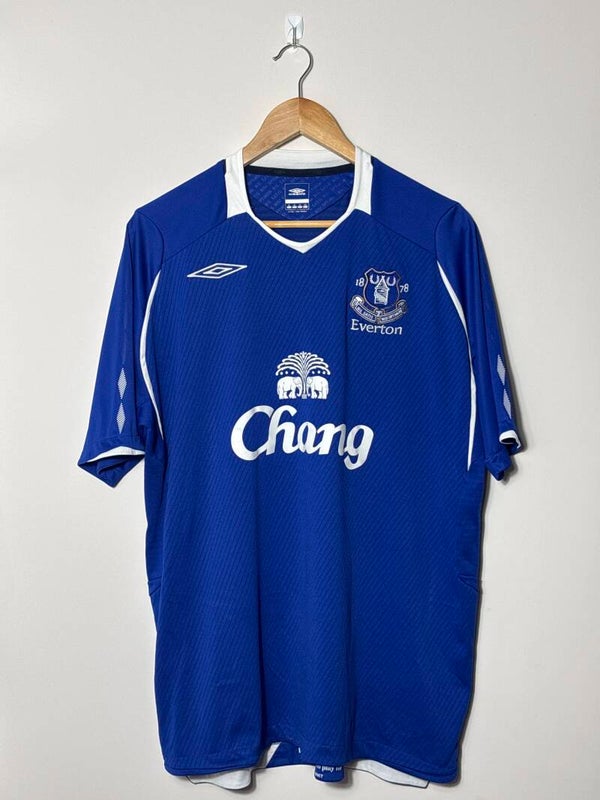 2008-09 Everton Home Shirt - XL