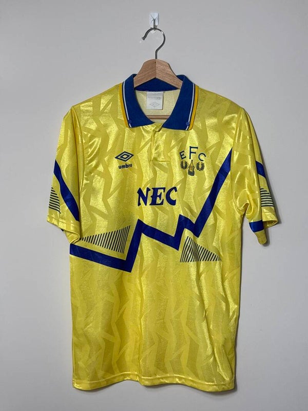 1991-1992 Everton Away Shirt - S