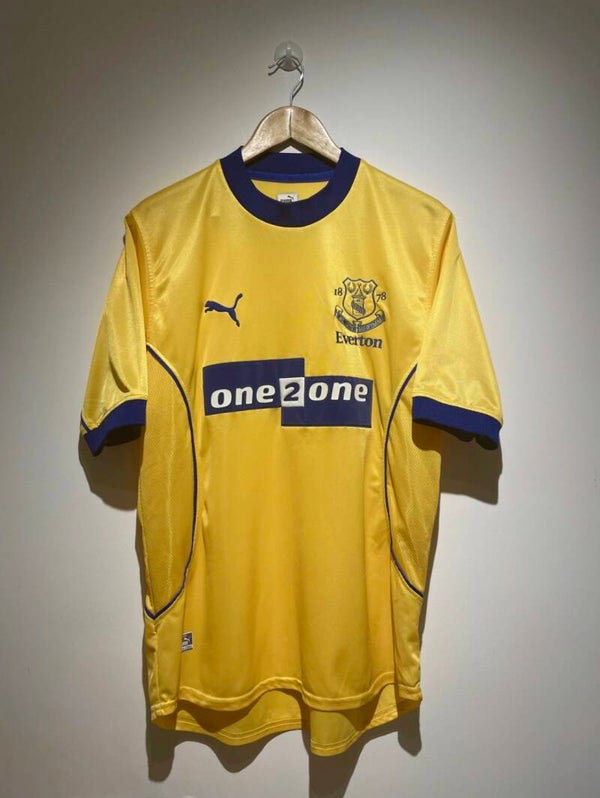 2000-01 Everton Away Shirt - M