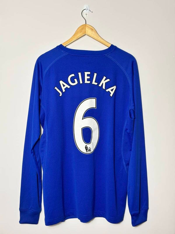 2010-11 Everton Home Shirt - L (Jagielka 6)