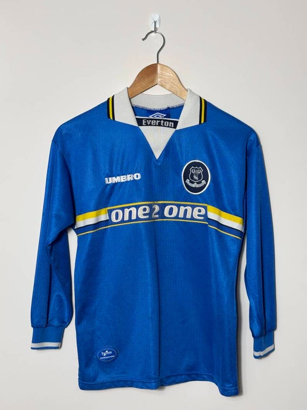 1998-99 Everton Football Shirt Home - LB