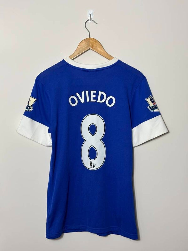 2012-13 Everton Football Shirt Home (BNWT) - S (Oviedo 8)