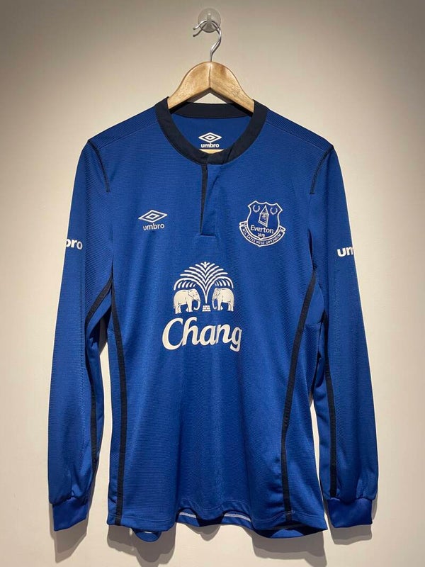 2014-15 Everton Football Shirt Home - S
