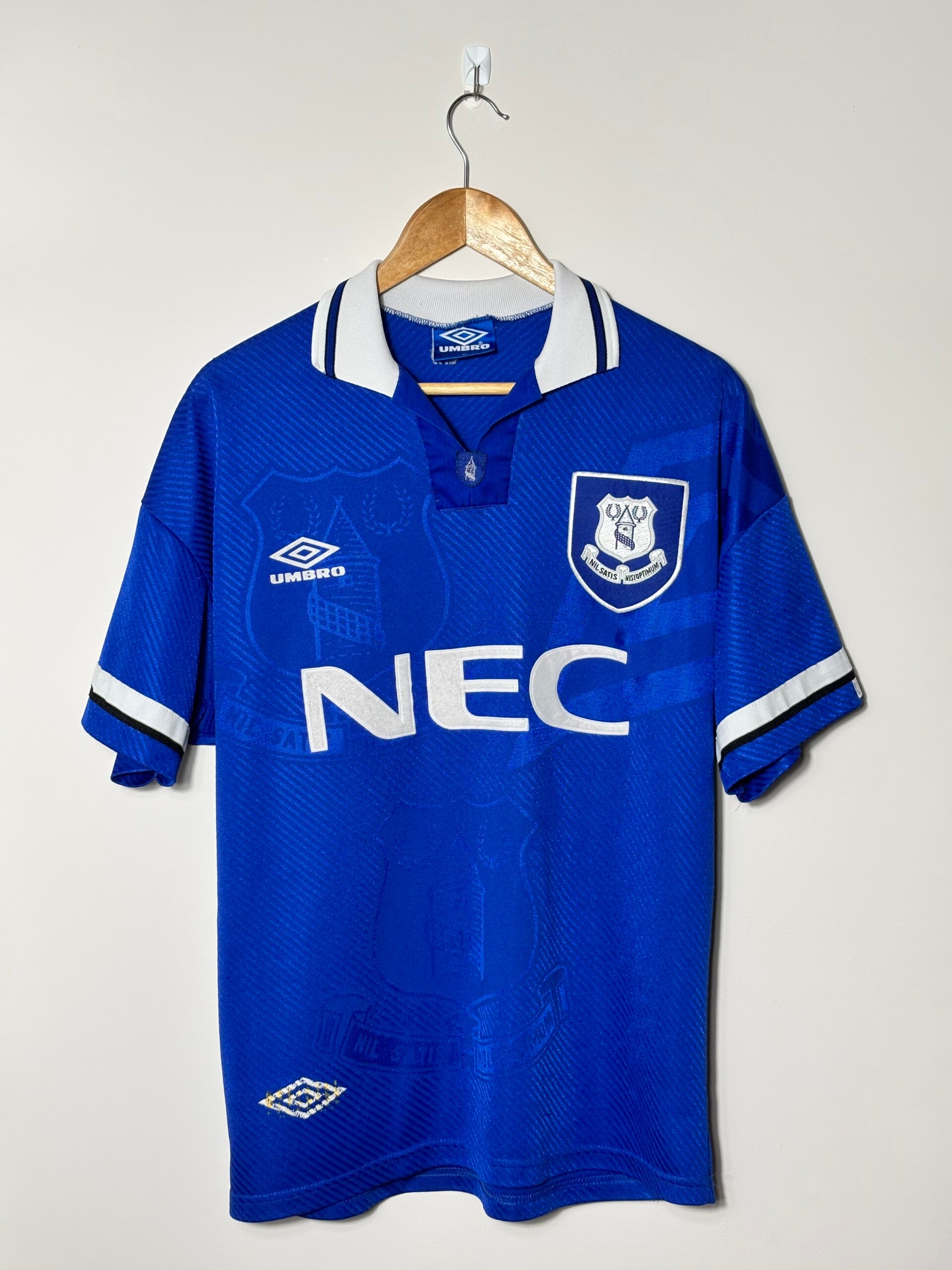 1993-95 Everton Home Football Shirt - M