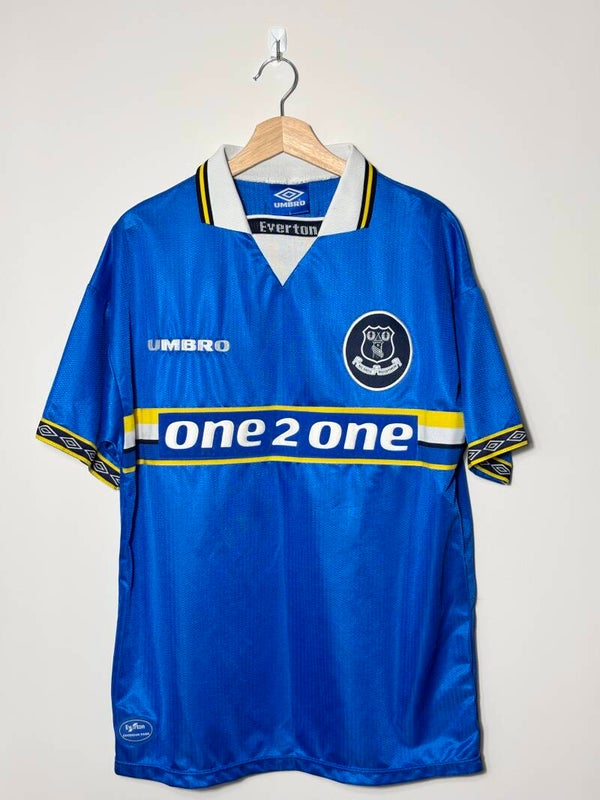 1998-99 Everton Home Shirt  - L