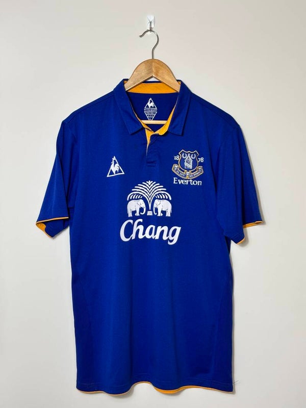 2011-12 Everton Football Shirt Home - L