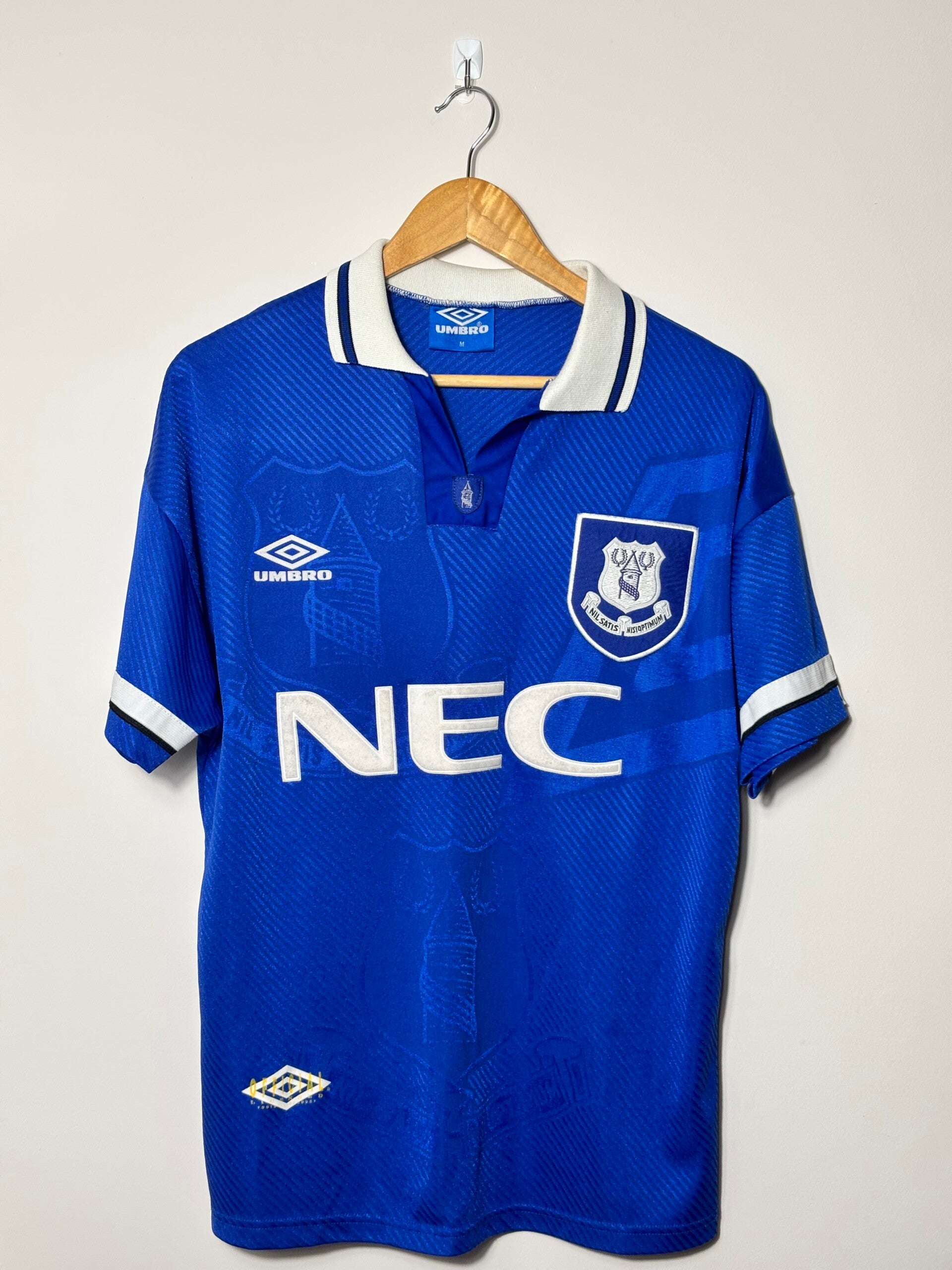 1993-95 Everton Home Football Shirt - M