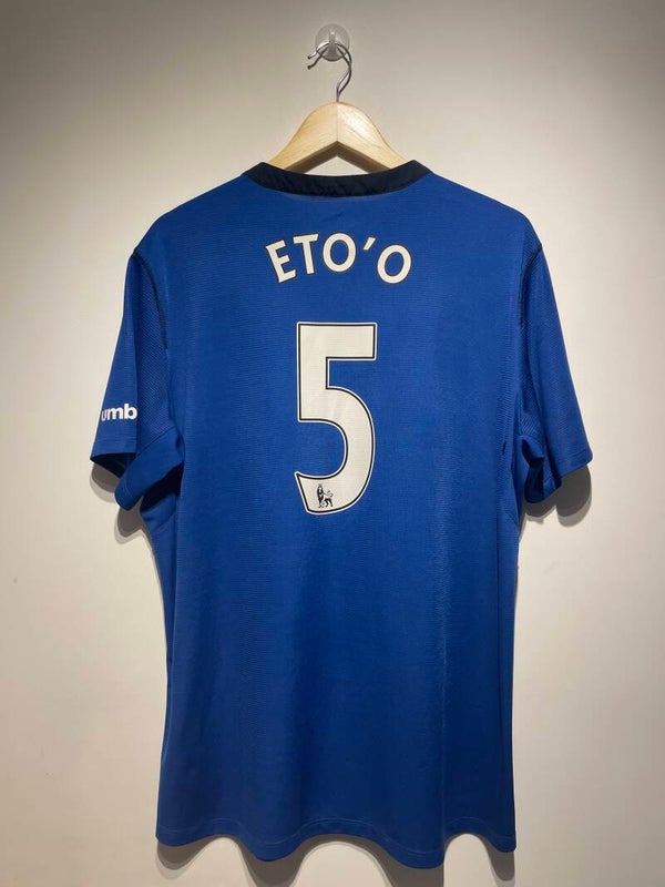 2014-15 Everton Home Shirt - XL (Eto’o 5)