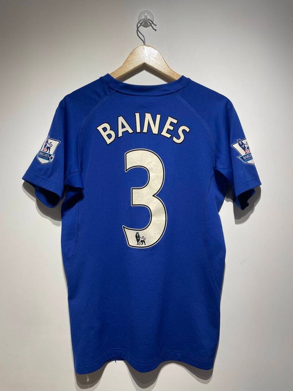 2010-11 Everton Home Shirt - S (Baines 3)