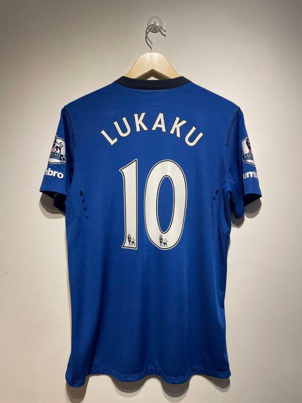 2014-15 Everton Home Shirt - M (Lukaku 10)