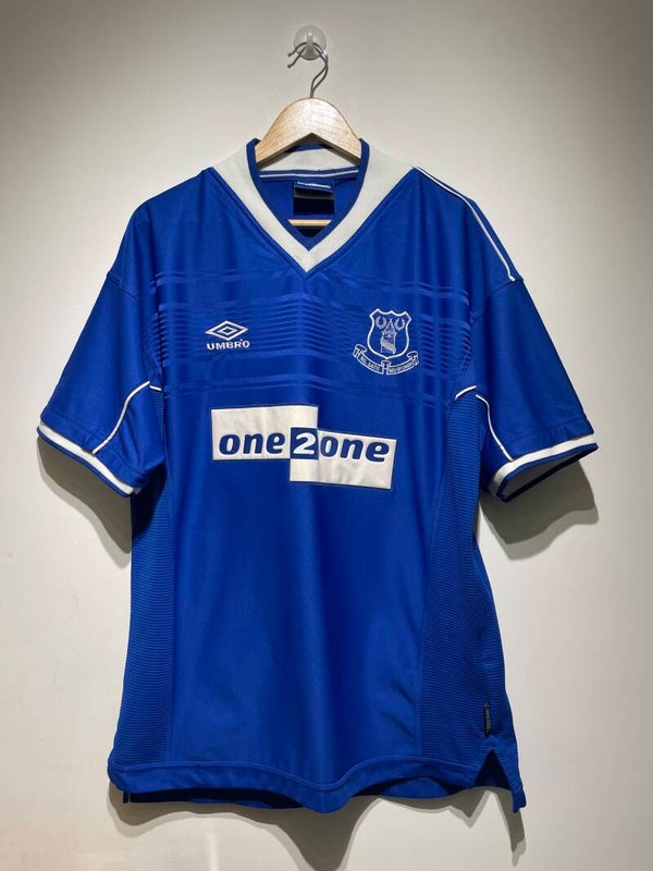 1999-00 Everton Home Shirt - L