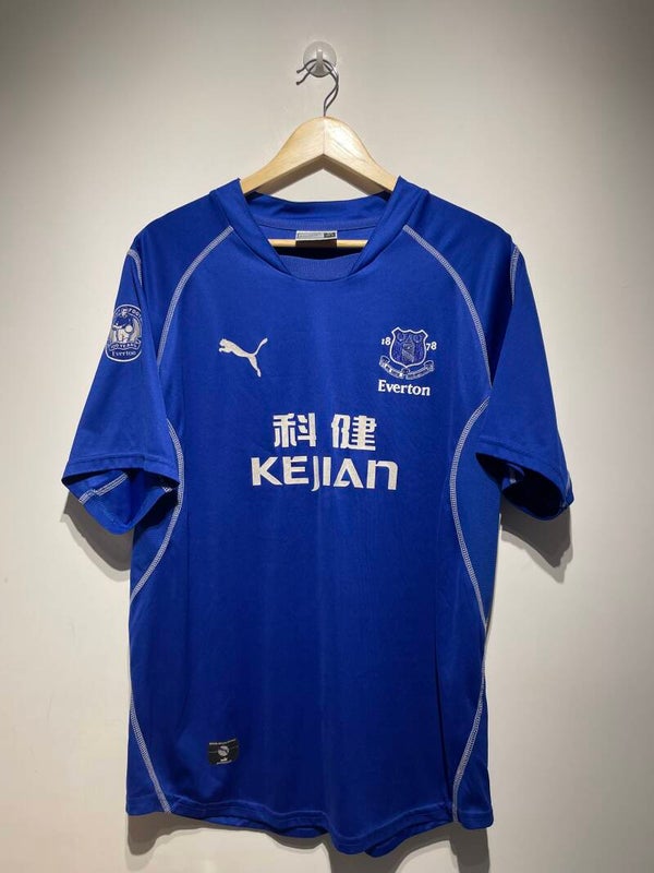 2002-03 Everton Football Shirt Home - XL