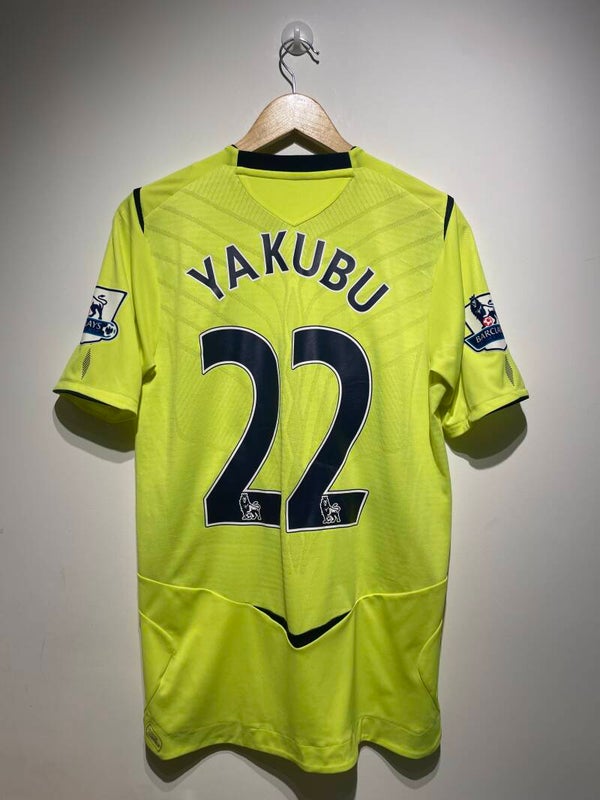 2008-09 Everton Football Shirt Third - S (Yakubu 22)