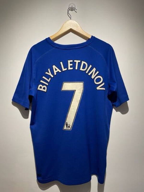 2010-11 Everton Football Shirt Home - L (Bilyaletdinov 7)