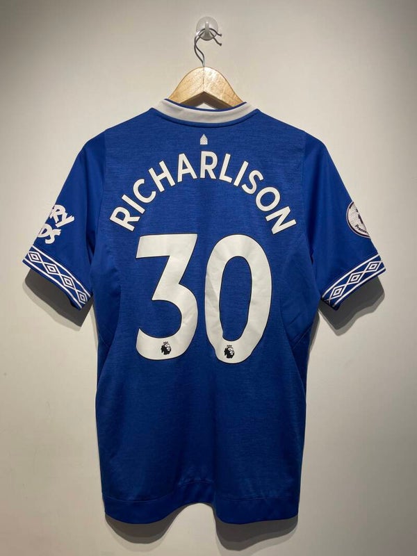 2018-19 Everton Football Shirt Home - M (Richarlison 30)