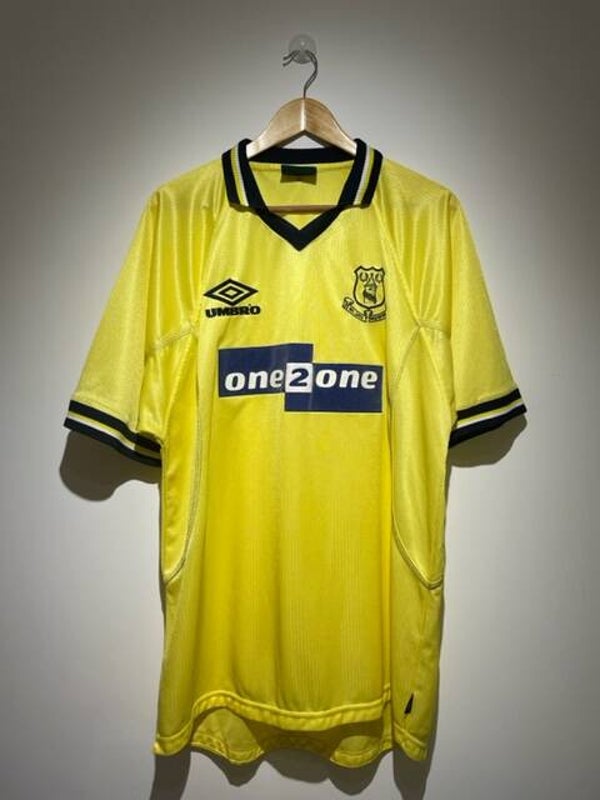 1998-99 Everton Shirt 3rd Kit - L