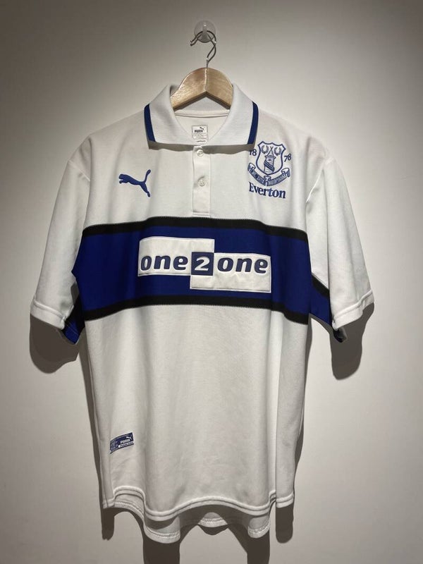 2000-01 Everton Third Football Shirt - M