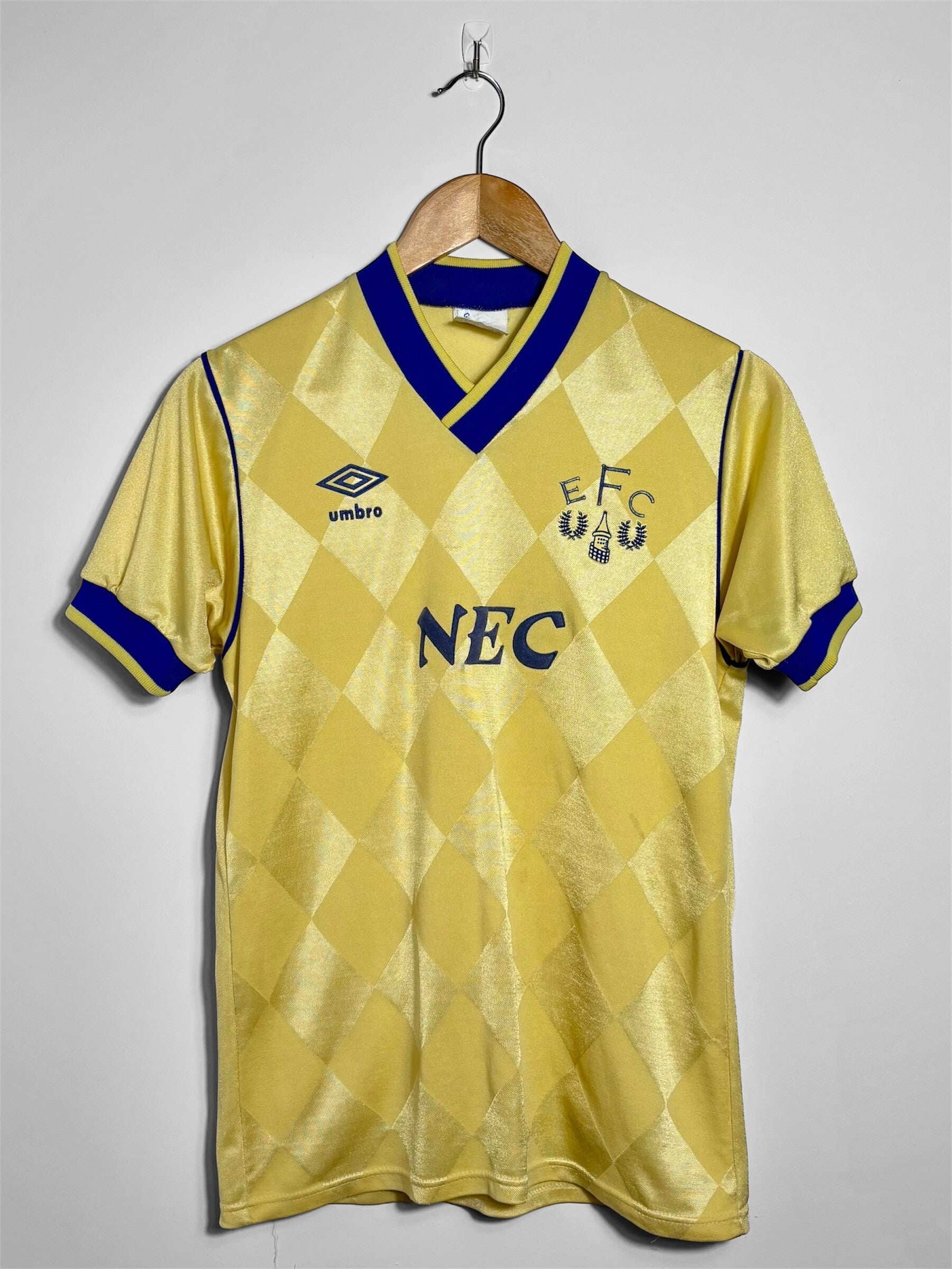 1986-1989 Everton Away Shirt - XS