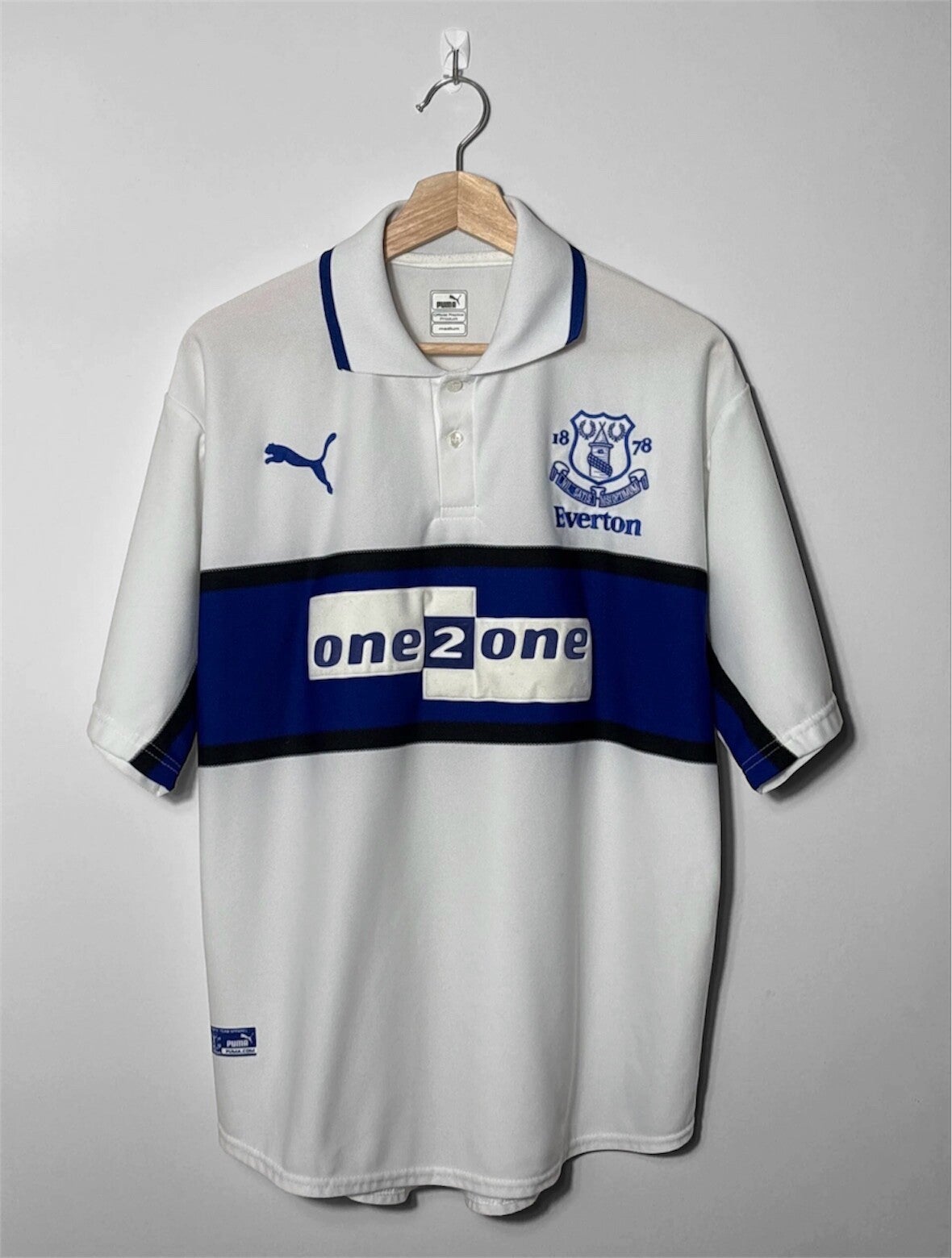 2000-01 Everton Third Football Shirt - M