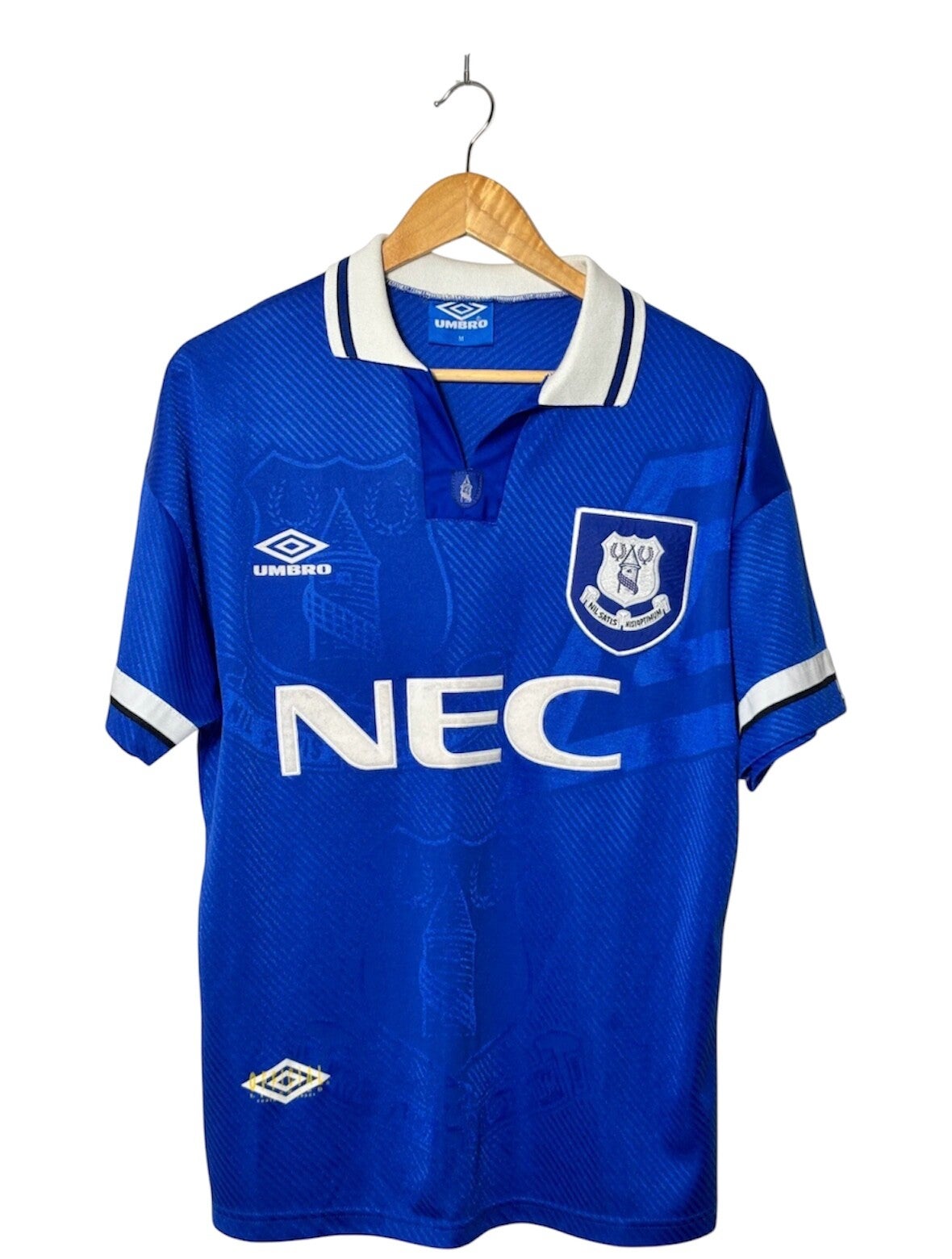 1993-95 Everton Home Football Shirt - M