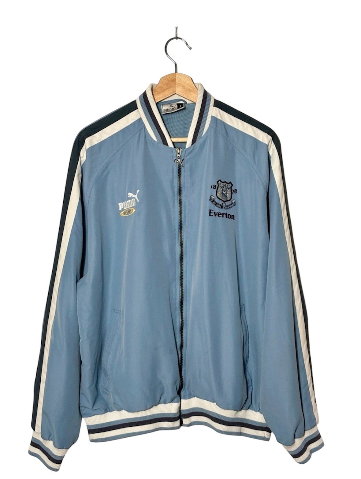 2002-03 Everton Tracksuit Top - L