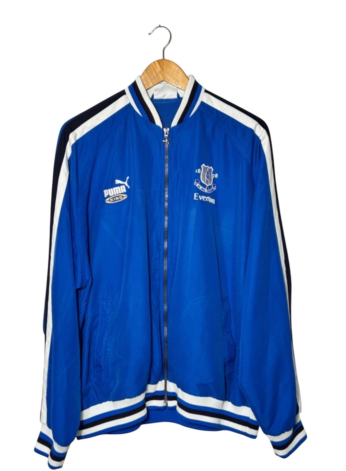2000-02 Everton Tracksuit Top - XL