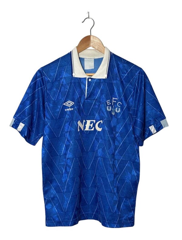 1989-1991 Everton Home Shirt - S