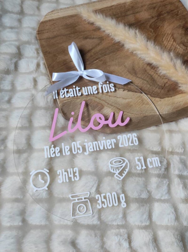 Disque "Il était une fois" - Personnalisable