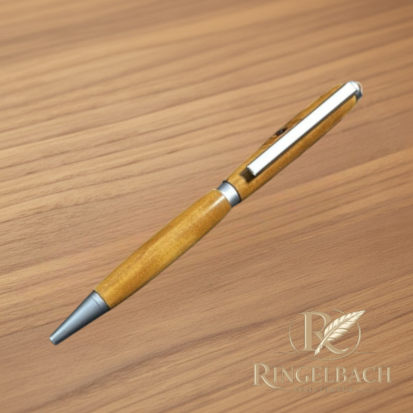 Dreh - Kugelschreiber Fancy     Holzart : Olive
