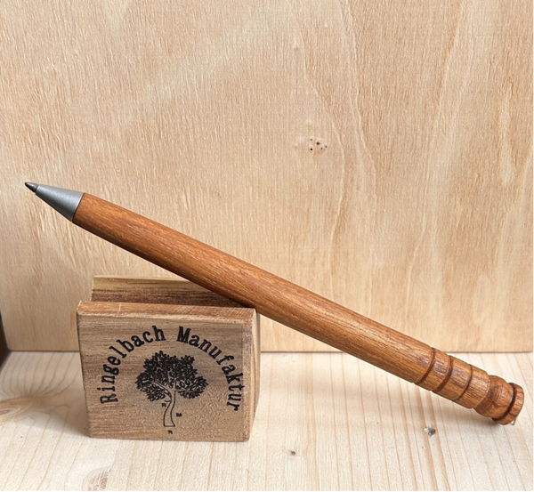 Steckminen Kugelschreiber closed end  Holzart : Nussbaum